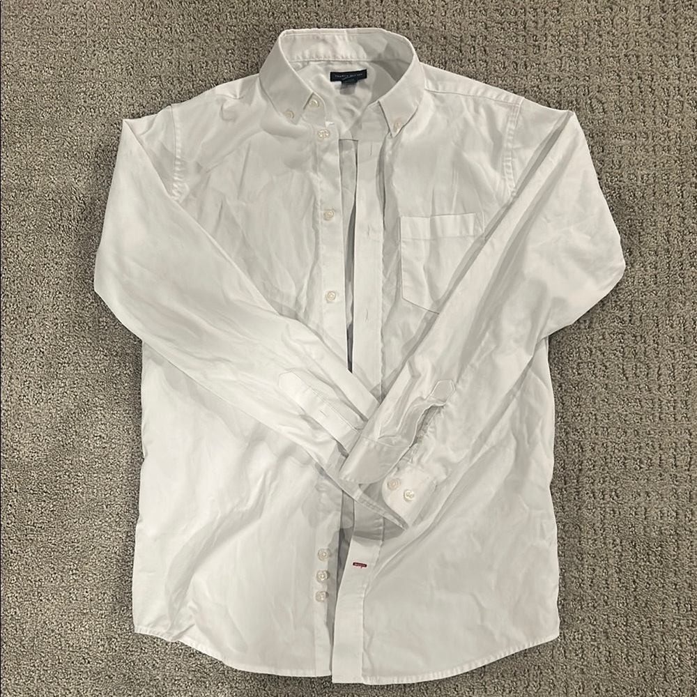 Tommy Hilfiger White Button-Down Shirt Men’s size 18